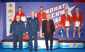 Наши самбисты на первом месте