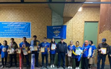 Соревнуется допризывная молодежь