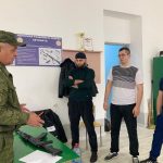 Призывная молодёжь на Спартакиаде