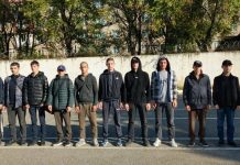 Первая отправка призывников