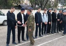 Проводы призывников